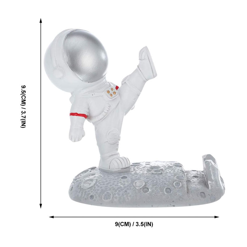 Soporte de mesa para celular de astronauta