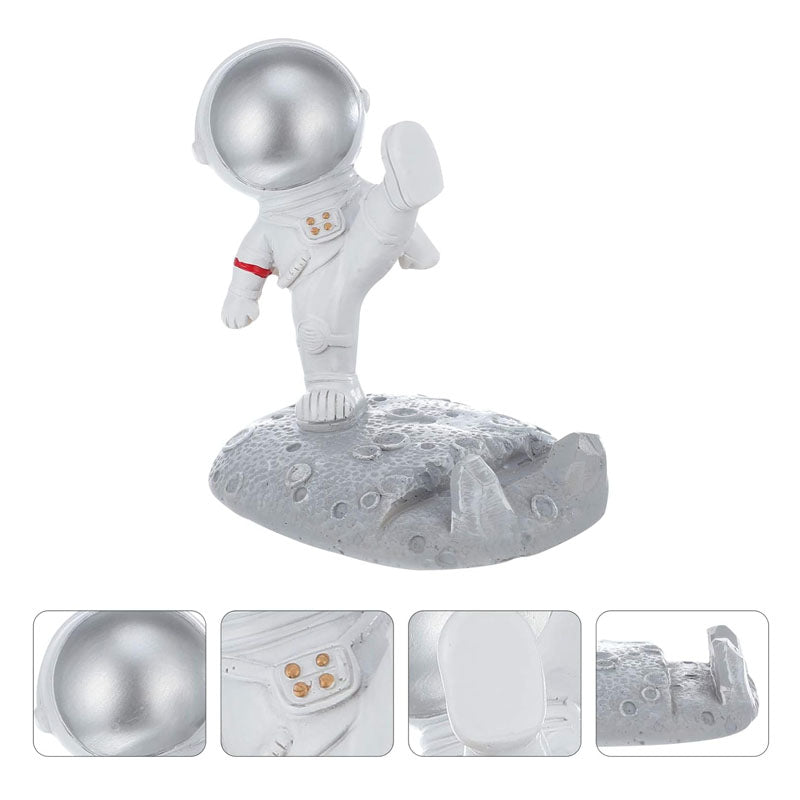 Soporte de mesa para celular de astronauta