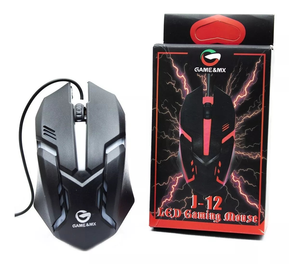 Mouse Gamer Alambrico J-12