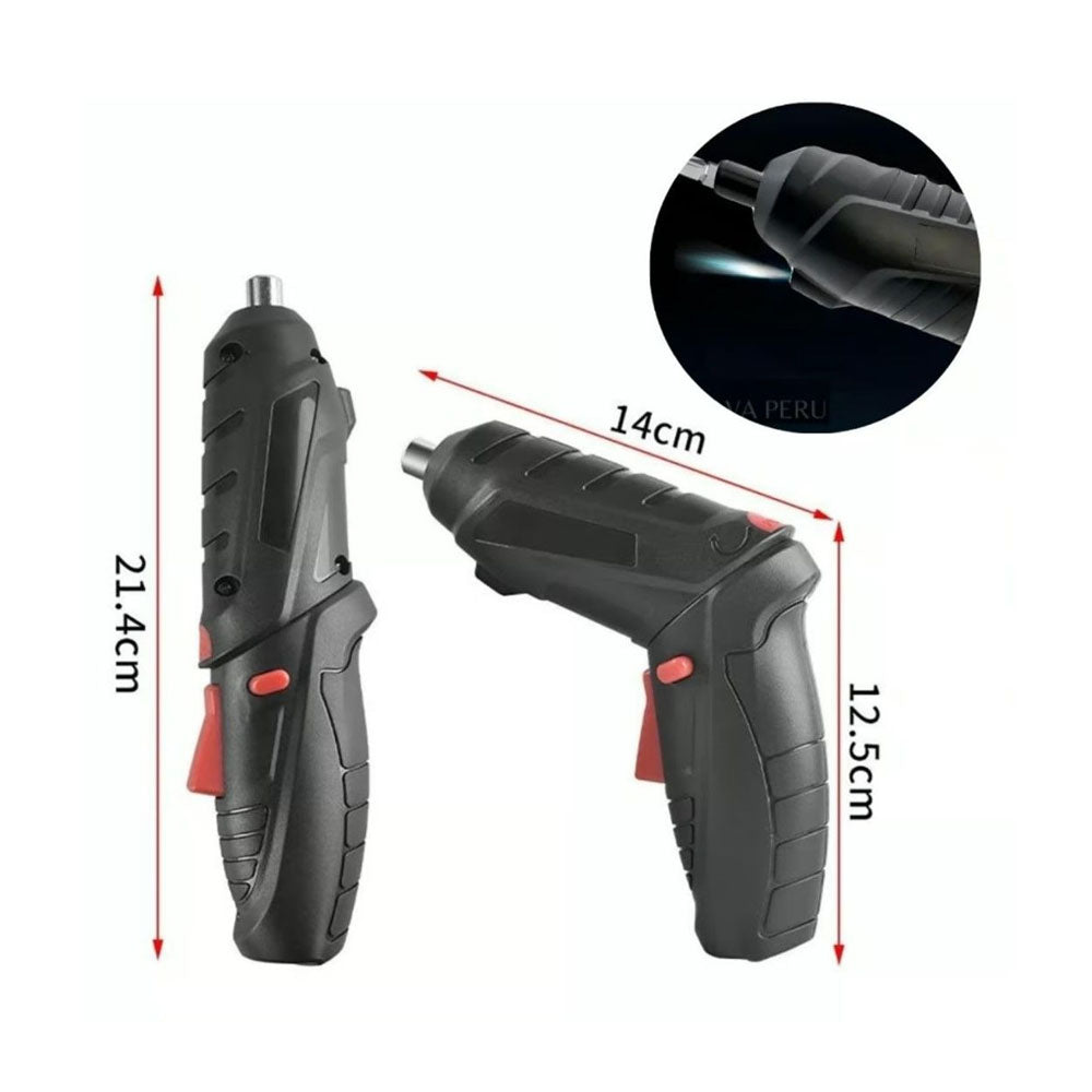 Kit mini destornillador con extensible